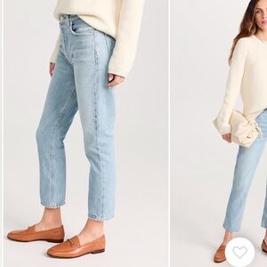 Citizens of Humanity Charlotte Crop High Rise Straight Jean